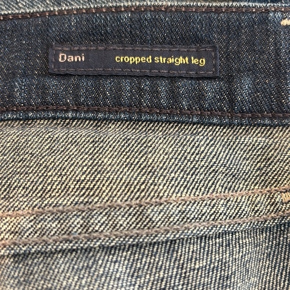 Citizens of Humanity Dani Cropped Straight Leg Blue Jeans Women’s Size 30 - Picture 8 of 13